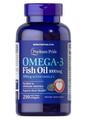 Омега-3 рыбий жир Puritan's Pride Omega-3 Fish Oil 1000 мг, 250 гелевих капсул