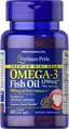 Омега-3 риб'ячий жир Puritan's Pride Omega-3 Fish Oil (450 мг Active Omega-3) Mini Gels, 60 міні капсули