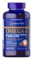 Омега-3 рыбий жир Puritan's Pride Omega-3 Fish Oil Triple Strength 1400 мг, 240 гелевых капсул