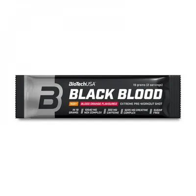 Передтренувальний комплекс Biotech Black Blood Nox+ кривавий апельсин, 19 г
