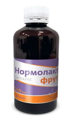 Нормолакт фрут сироп 667 мг/мл по 240 мл у флак.