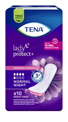 Прокладки урологічні Tena Lady Protect+ Normal Night, 10 штук