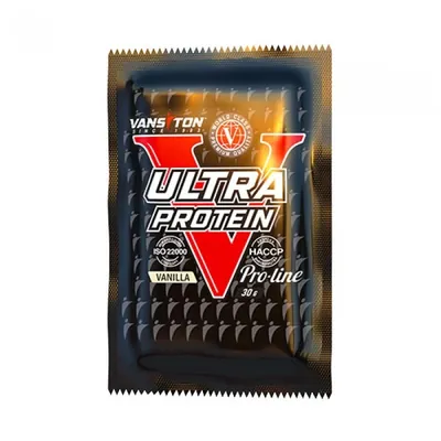 Протеїн сироватковий концентрат Vansiton Ultra Fast Protein, ваніль, 30 г
