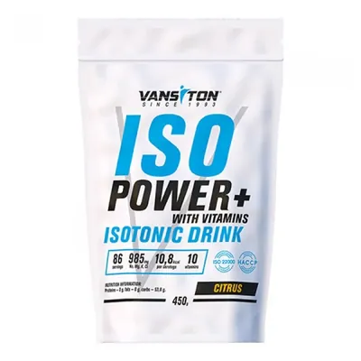Ізотонік Vansiton ISO Power+ цитрус, 450 г