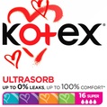 Тампоны гигиенические Kotex Super, 16 шт