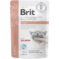 Корм вологий для кішок Brit GF Vetetinary Diet Renal з лососем, 85 г