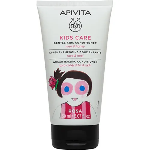 Кондиціонер дитячий Apivita Kids Care Rosa м'який, 150 мл