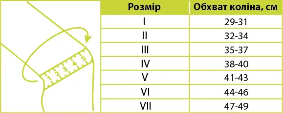 Бандаж для колінного суглоба Ortonia GenuTon Basic сірий, розмір 2