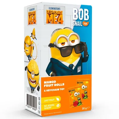 Набір Bob Snail Fun Манго + іграшка з 3-х років, 20 г