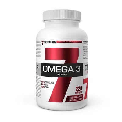 Омега 3 7Nutrition Omega-3 1000 мг 55% (330 мг EPA 220 мг DHA), 220 капсул