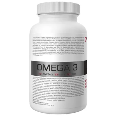 Омега 3 7Nutrition Omega-3 1000 мг 55% (330 мг EPA 220 мг DHA), 110 капсул