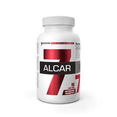 Ацетил L-Карнитин 7Nutrition Acetyl L-Carnitine (ALCAR) 500 мг, 90 капсул
