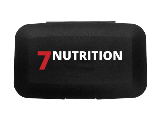 Органайзер для таблеток 7Nutrition Pillbox 7 секцій, чорний