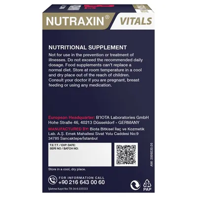 Вітамін В12 Nutraxin Vitamin В12 1000 мкг таблетки сублінгвальні №60