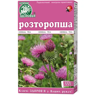 Фіточай Ключі Здоров'я Розторопша плоди по 100 г у пач.