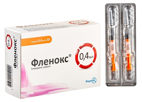 Фленокс раствор д/ин. 4000 анти-Ха МЕ по 0.4 мл №10 в шпр.