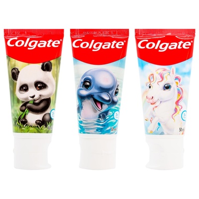 Зубная паста Colgate Animals детская с 3-х лет, 50 мл