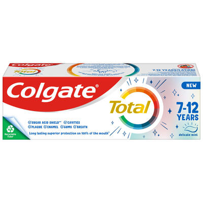 Зубная паста Colgate Total Kids детская 7-12 лет, 50 мл