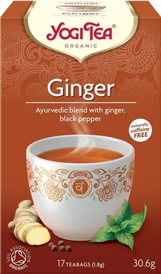 Чай Yogi Tea "Імбир", 17 пакетиків