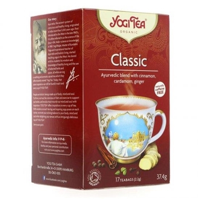 Чай Yogi Tea "Классический", 17 пакетиков