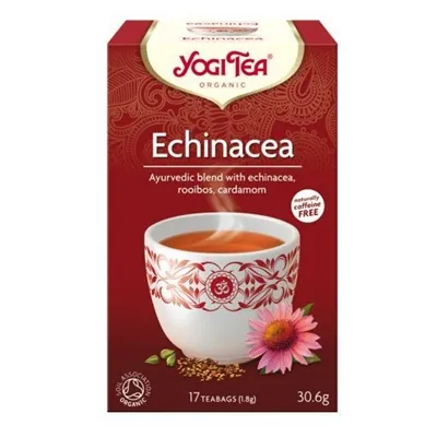 Чай Yogi Tea "Ехінацея", 17 пакетиків