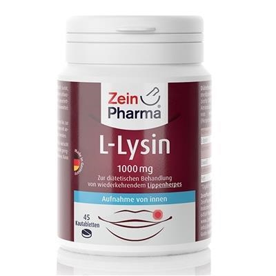 L-лізин ZeinPharma капсули по 1000 мг №45