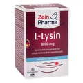 L-лізин ZeinPharma капсули по 1000 мг №45