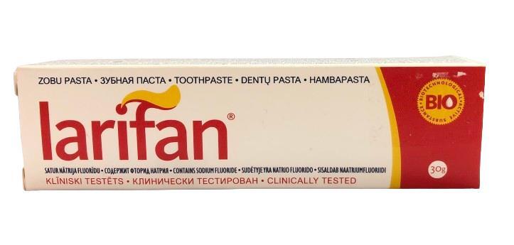 Зубная паста Ларифан Мята, 30 г