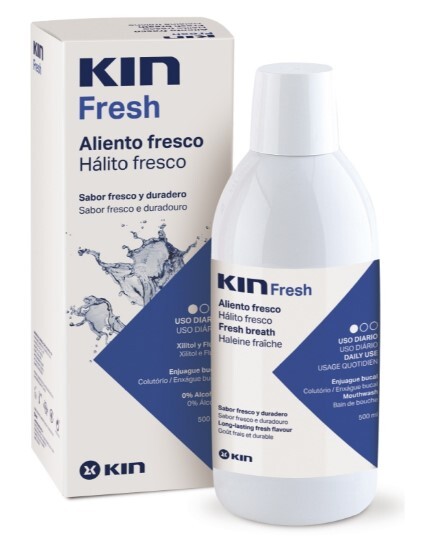 Ополаскиватель для полости рта Kin Fresh для свежего дыхания, 500 мл