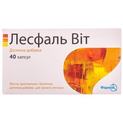Лесфаль Віт капсули м'як. №40 (10х4)