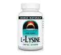 Лізин Source Naturals L-Lysine 1000 мг, 50 таблеток