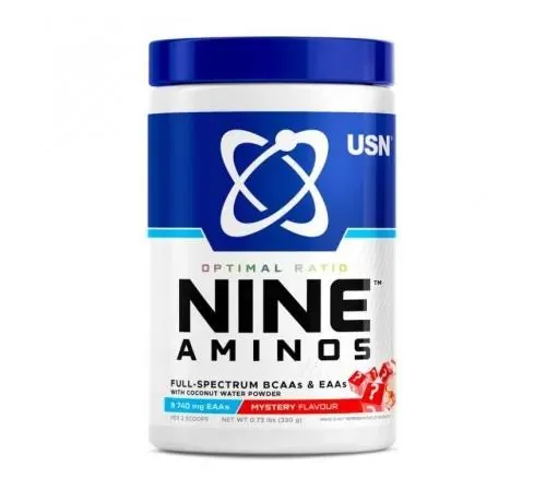 Комплекс амінокислот USN Nine Aminos смак містери, 330 г