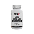 Альфа-ліпоєва кислота та вітамін С MST Nutrition Alpha Lipoic Acid with Vitamin C 200 мг, 60 капсул