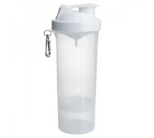 Шейкер SmartShake Slim Neon Pure White, 500 мл