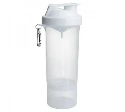 Шейкер Smart Shake Slim білий, 500 мл