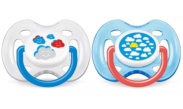 Пустышка силиконовая Philips Avent Freeflow SCF172/18, 0-6 месяцев, 2 шт