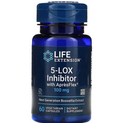 Экстракт босвеллии Life Extension 5-LOX Inhibitor, 60 веганских капсул