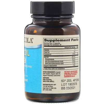 Олія криля Dr. Mercola Krill Oil for Kids, 60 капсул