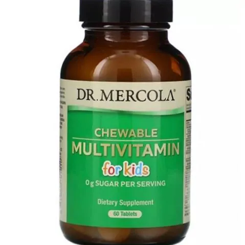 Мультивітаміни для дітей Dr. Mercola Multivitamin for Kids, 60 таблеток