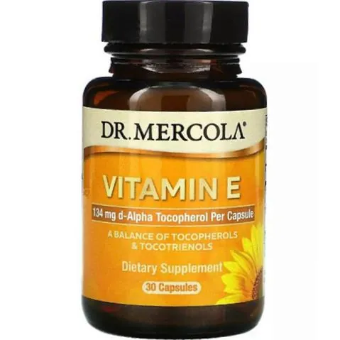 Вітамін Е Dr. Mercola Vitamin E, 30 капсул