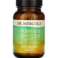Витамины группы В с бенфотиамином Dr. Mercola Vitamin B Complex with Benfotiamine, 60 капсул