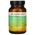 Вітаміни групи В з бенфотіаміном Dr. Mercola Vitamin B Complex with Benfotiamine, 60 капсул