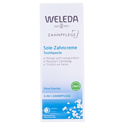 Зубная паста Weleda с минеральной солью, 75 мл
