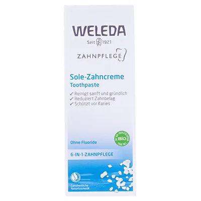 Зубна паста Weleda з мінеральною сіллю, 75 мл