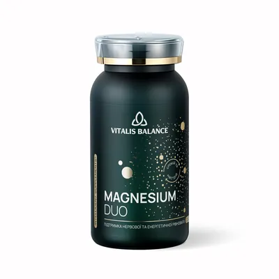 Магнезіум Дуо Vitalis Balance Magnesium Duo, 120 таблеток