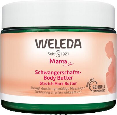 Крем-баттер Weleda Mama для профилактики растяжек, 150 мл