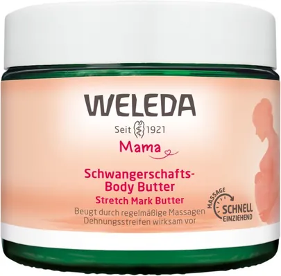 Крем-баттер Weleda Mama для профілактики розтяжок, 150 мл