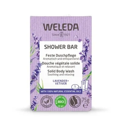Мило для душу Weleda Shower Bar Твердий арома-бар Лаванда та Ветівер, 75 г