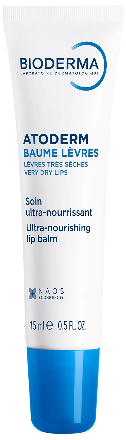 Бальзам для губ Bioderma Atoderm для сухої шкіри, 15 мл