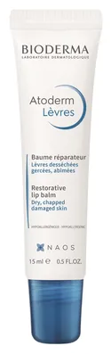 Бальзам для губ Bioderma Atoderm для сухої шкіри, 15 мл